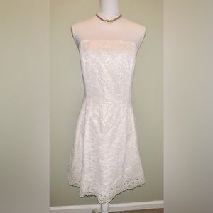 Lilly Pulitzer Marielle Dress - Cameo White Sz 14 BNWT